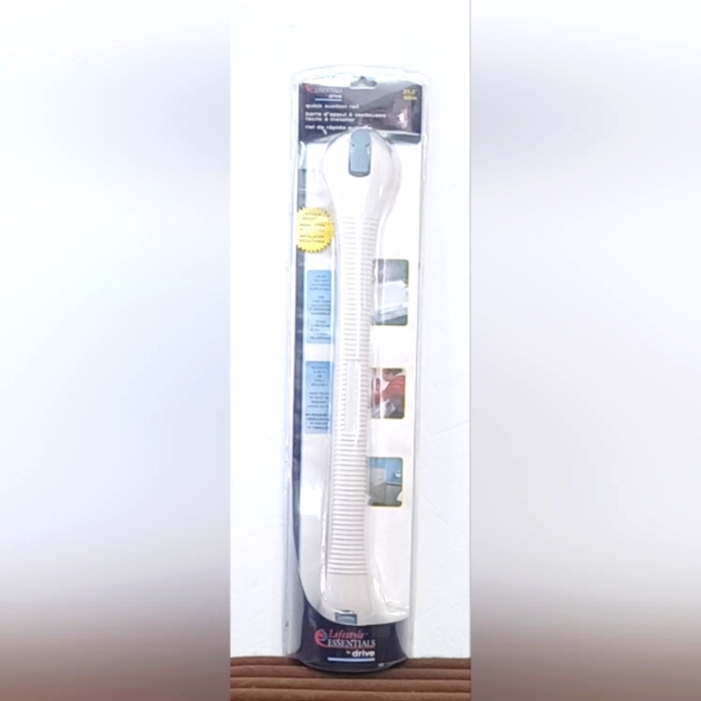 Drive lifestyle essentials suction cup grab bar